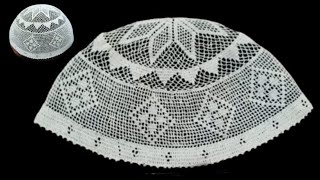 Crochet Muslim prayer cap part 1Very easy crochet prayer cap namajer tupiকুশিকাটার নামাজের টুপি [upl. by Maje]