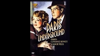 Madam Pimperne Paris Underground 1945  legendado [upl. by Aralc]