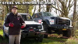 Steel vs Synthetic Winch Line [upl. by Bois]