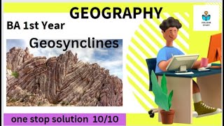 Ba 1st semester geography geosyncline in English geosyncilineba 1st year geography by Simran [upl. by Roanna801]