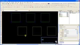 QCad Howto Copy between layers [upl. by Yrruc8]