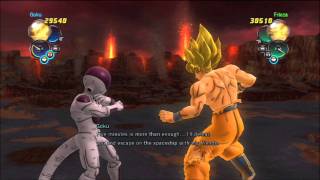 DragonBall Z Ultimate Tenkaichi  Story Mode  Frieza Saga Part 11 FinaleSSJ Goku vs Frieza [upl. by Nnylear]