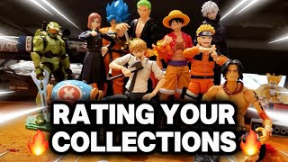 RATING YOUR ACTIONFIGURE COLLECTIONS LIVE COME JOIN [upl. by Rentsch]