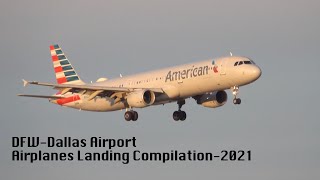 DFW Dallas Airport Plane Spotting in 2019 Lots of Boeing 747 787 and Airbus A380 [upl. by Philine]