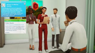 Sims 4  Med school  mod review [upl. by Heeley956]