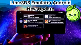 Lime 3DS Emulator Android  New Update  The New Nintendo 3DS Emulator [upl. by Hertzfeld]