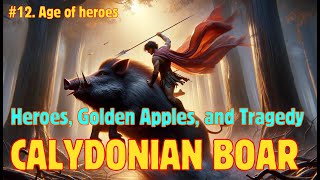 The Calydonian Boar Hunt and Atalantas Race  greekmythology  12 [upl. by Matthews]