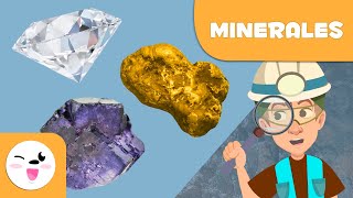 Los MINERALES para niños  Clasificación y usos  Ciencias [upl. by Estus]