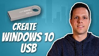 How to create a Windows 10 Installation USB [upl. by Rafaello450]