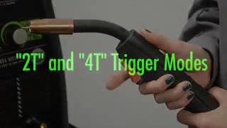 AskForney®  2T 4T Trigger Modes on Forney MP welders [upl. by Sixla]