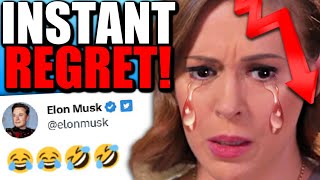 Alyssa Milano Faces HILARIOUS BACKLASH For The DUMBEST TWEET Celebrities Are LOSING IT [upl. by Enyawud]