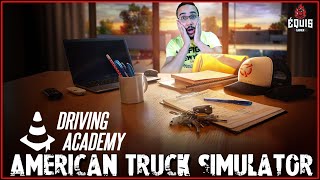 🚛 Lançamento da Driving Academy no American Truck Simulator v152 🛠️ [upl. by Airalav378]