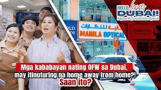 Mga kababayan natin sa Dubai may itinuturing na home away from home  Kapuso Mo Jessica Soho [upl. by Refinne]