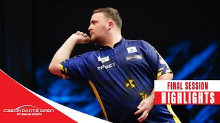 RECORDS BROKEN CHAMP CROWNED 🤯🏆  Final Session Highlights  2024 Gambrinus Czech Darts Open [upl. by Joelle]