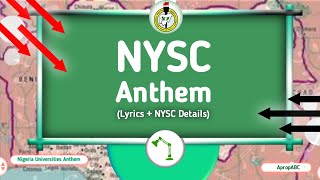 NYSC Anthem Official Lyrics Video [upl. by Chrissie]