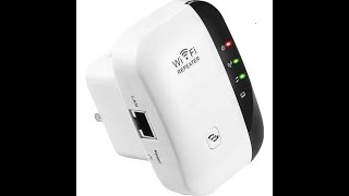 Wireless WIFI Repeater Kablosuz Sinyal Güçlendirici kurulumu [upl. by Schluter]