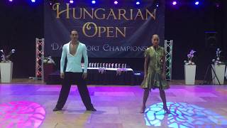 Gabriele Goffredo amp Anna Matus  Samba  Hungarian Open 20191012 [upl. by Morgenthaler616]