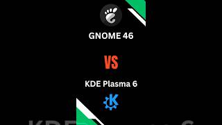 GNOME 46 vs KDE plasma 6 linux kdeplasma kde gnome [upl. by Aikemal677]