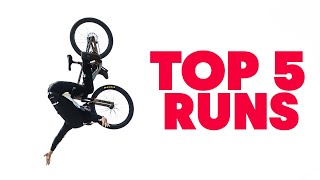 Top 5 Slopestyle Runs  Crankworx Innsbruck 2021 [upl. by Albric]