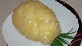 Неймовірно смачний салат АнанасIncredibly delicious quotPineapplequot saladDélicieuse salade quotAnanasquot [upl. by Neerbas]