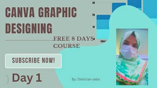 CANVA GRAPHİC DESIGNING COURSE DAY 1 [upl. by Neztnaj413]