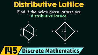 Distributive Lattice [upl. by Werdna]