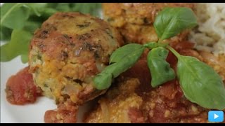 Boulettes aux pois chiches sauce tomate  Recette Eat Better Challenge [upl. by Eves]