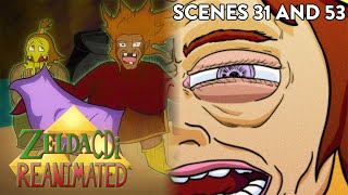 Zelda CDI Reanimated Scene 31 and 53 Animation Breakdown [upl. by Yecats726]