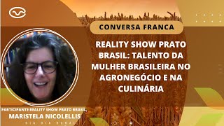 Reality Show Prato Brasil Talento da mulher brasileira no agronegócio e na culinária [upl. by Nairoc]