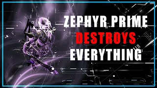 Zephyr Prime build  Easy to make  No archon shards [upl. by Imeka43]