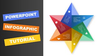 How to Create Pinwheel Infographics  PowerPoint Tutorial [upl. by Eiramnaej740]