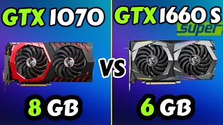 GTX 1070 vs GTX 1660 Super  Test in 10 Games [upl. by Spark]