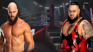 FULL MATCH  Braun Strowman VS Bronson Reed  Submission  WWE [upl. by Nyraa]