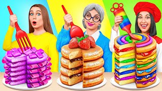 Reto De Cocina Yo vs Abuela  Simples trucos y herramientas de cocina secretas de Multi DO Challenge [upl. by Ahsaeyt195]