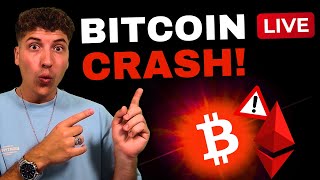 🔴 BITCOIN LIVE  Crash löst Massenpanik aus Weitere Absturz Gefahr [upl. by Hitchcock963]