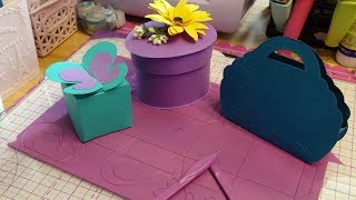 Crafters Companion Ultimate Pro Embossing Boards UltiBags amp UltiBoxes Tutorial [upl. by Malinde]