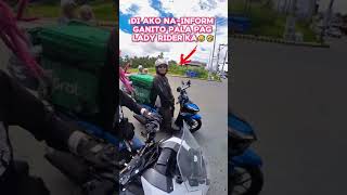 Masaya ako kuya na napaNGITI kita kahit saglit lang ❤️ msbatanggenya ladyrider goodvibes [upl. by Timofei]