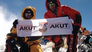 View of Everest Summit and base camp from 18513ft everest himalayas nepal shorts [upl. by Eyoj637]