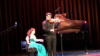 Meditation from Thais performed by David Lisker and Yana Reznik [upl. by Oniratac440]