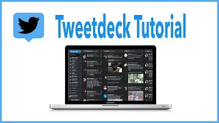 How to use Tweetdeck amp Advanced Tutorial [upl. by Lauritz797]