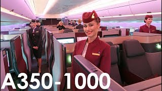 Qatar Airways The Worlds FIRST A3501000 Flight [upl. by Janus633]