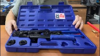 iCrimp F1807 PEX Crimper Copper Pipe Crimping Tool Kit Review Perfect PEX Crimping for the DIYer [upl. by Karena911]