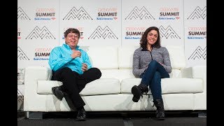 AI experts Oren Etzioni and Shivon Zilis at the 2016 GeekWire Summit [upl. by Horsey]