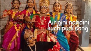 Aigiri Nandi dance performance Mahishasura mardinikuchipudi danceDivi stotramclassical dance [upl. by Louis]