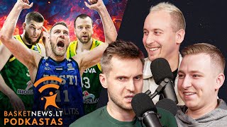 Estų šventė darom tragediją ar nesukam galvos  BasketNewslt podkastas [upl. by Swift696]