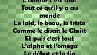 François Misse Ngoh  LAlpha et LOméga Paroles  Lyrics [upl. by Mutua113]