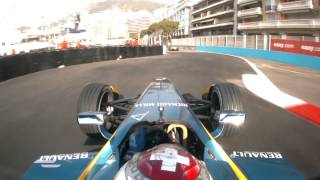 Onboard lap of the Monaco Circuit  Formula E [upl. by Ahsima]