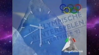 Nederland 3 klok Olympische Winterspelen 13021992 [upl. by Ennaear]