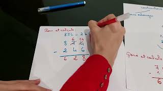 Maths  soustractions posées avec échanges  leçon astuces [upl. by Ania189]