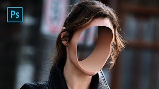 How to Create Hole Face Manipulation Effect in Photoshop  Photoshop Tutorials [upl. by Ramor968]